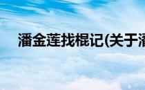 潘金莲找棍记(关于潘金莲找棍记的简介)