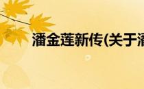 潘金莲新传(关于潘金莲新传的简介)