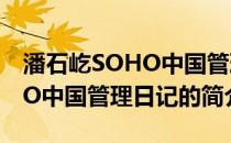 潘石屹SOHO中国管理日记(关于潘石屹SOHO中国管理日记的简介)