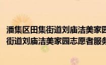 潘集区田集街道刘庙洁美家园志愿者服务队(关于潘集区田集街道刘庙洁美家园志愿者服务队的简介)