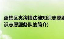 潘集区夹沟镇法律知识志愿服务队(关于潘集区夹沟镇法律知识志愿服务队的简介)