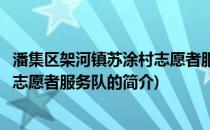 潘集区架河镇苏涂村志愿者服务队(关于潘集区架河镇苏涂村志愿者服务队的简介)