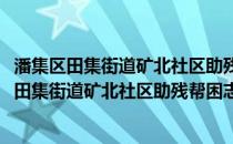 潘集区田集街道矿北社区助残帮困志愿者服务队(关于潘集区田集街道矿北社区助残帮困志愿者服务队的简介)