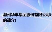 潮州华丰集团股份有限公司(关于潮州华丰集团股份有限公司的简介)