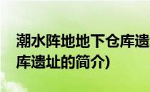 潮水阵地地下仓库遗址(关于潮水阵地地下仓库遗址的简介)