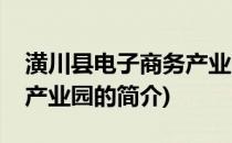 潢川县电子商务产业园(关于潢川县电子商务产业园的简介)