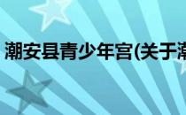 潮安县青少年宫(关于潮安县青少年宫的简介)