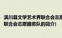 潢川县文学艺术界联合会志愿服务队(关于潢川县文学艺术界联合会志愿服务队的简介)