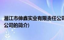 潜江市伸鑫实业有限责任公司(关于潜江市伸鑫实业有限责任公司的简介)