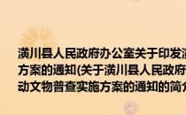 潢川县人民政府办公室关于印发潢川县第一次全国可移动文物普查实施方案的通知(关于潢川县人民政府办公室关于印发潢川县第一次全国可移动文物普查实施方案的通知的简介)