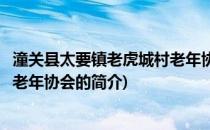 潼关县太要镇老虎城村老年协会(关于潼关县太要镇老虎城村老年协会的简介)