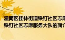 潼南区桂林街道铁钉社区志愿服务大队(关于潼南区桂林街道铁钉社区志愿服务大队的简介)