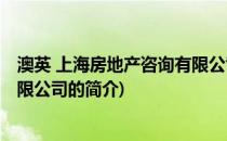 澳英 上海房地产咨询有限公司(关于澳英 上海房地产咨询有限公司的简介)