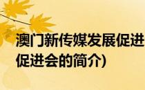 澳门新传媒发展促进会(关于澳门新传媒发展促进会的简介)