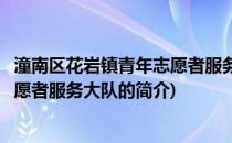 潼南区花岩镇青年志愿者服务大队(关于潼南区花岩镇青年志愿者服务大队的简介)