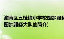 潼南区五桂镇小学校圆梦服务大队(关于潼南区五桂镇小学校圆梦服务大队的简介)