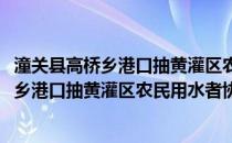 潼关县高桥乡港口抽黄灌区农民用水者协会(关于潼关县高桥乡港口抽黄灌区农民用水者协会的简介)