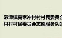 澴潭镇高家冲村村村民委员会志愿服务队(关于澴潭镇高家冲村村村民委员会志愿服务队的简介)