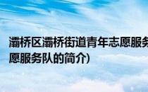 灞桥区灞桥街道青年志愿服务队(关于灞桥区灞桥街道青年志愿服务队的简介)