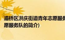 灞桥区洪庆街道青年志愿服务队(关于灞桥区洪庆街道青年志愿服务队的简介)