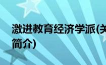 激进教育经济学派(关于激进教育经济学派的简介)