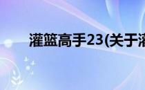 灌篮高手23(关于灌篮高手23的简介)