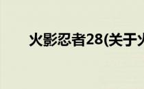 火影忍者28(关于火影忍者28的简介)