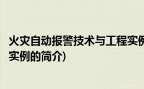 火灾自动报警技术与工程实例(关于火灾自动报警技术与工程实例的简介)