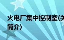 火电厂集中控制室(关于火电厂集中控制室的简介)