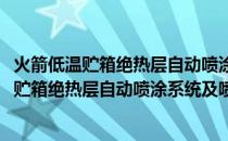 火箭低温贮箱绝热层自动喷涂系统及喷涂方法(关于火箭低温贮箱绝热层自动喷涂系统及喷涂方法的简介)