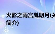 火影之雨宫岚朗月(关于火影之雨宫岚朗月的简介)