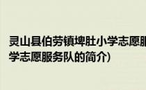 灵山县伯劳镇埤肚小学志愿服务队(关于灵山县伯劳镇埤肚小学志愿服务队的简介)