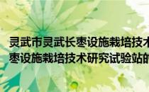 灵武市灵武长枣设施栽培技术研究试验站(关于灵武市灵武长枣设施栽培技术研究试验站的简介)