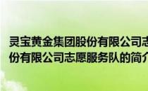 灵宝黄金集团股份有限公司志愿服务队(关于灵宝黄金集团股份有限公司志愿服务队的简介)