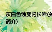 灰白色蚀变闪长岩(关于灰白色蚀变闪长岩的简介)