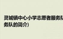 灵城镇中心小学志愿者服务队(关于灵城镇中心小学志愿者服务队的简介)