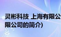 灵彬科技 上海有限公司(关于灵彬科技 上海有限公司的简介)