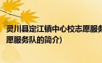 灵川县定江镇中心校志愿服务队(关于灵川县定江镇中心校志愿服务队的简介)