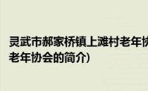 灵武市郝家桥镇上滩村老年协会(关于灵武市郝家桥镇上滩村老年协会的简介)