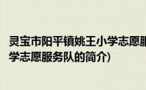 灵宝市阳平镇姚王小学志愿服务队(关于灵宝市阳平镇姚王小学志愿服务队的简介)