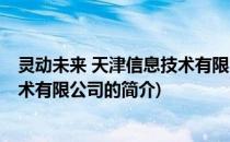 灵动未来 天津信息技术有限公司(关于灵动未来 天津信息技术有限公司的简介)