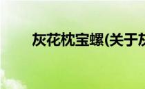 灰花枕宝螺(关于灰花枕宝螺的简介)