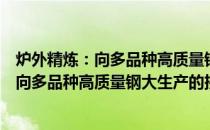 炉外精炼：向多品种高质量钢大生产的挑战(关于炉外精炼：向多品种高质量钢大生产的挑战的简介)