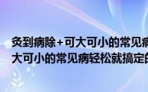 灸到病除+可大可小的常见病轻松就搞定(关于灸到病除+可大可小的常见病轻松就搞定的简介)