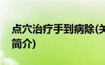 点穴治疗手到病除(关于点穴治疗手到病除的简介)