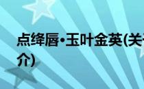 点绛唇·玉叶金英(关于点绛唇·玉叶金英的简介)