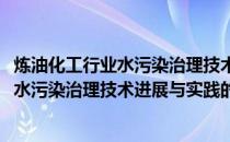 炼油化工行业水污染治理技术进展与实践(关于炼油化工行业水污染治理技术进展与实践的简介)