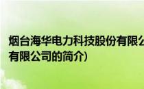 烟台海华电力科技股份有限公司(关于烟台海华电力科技股份有限公司的简介)