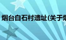 烟台白石村遗址(关于烟台白石村遗址的简介)