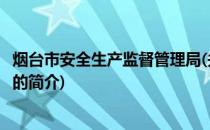 烟台市安全生产监督管理局(关于烟台市安全生产监督管理局的简介)